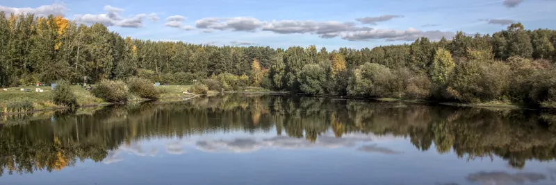 Екатеринбург, лесопарк Лесоводов, [Трёхозёрка][trez-map]