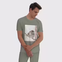 Зимний воробей