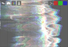 Модуль «scopes» / осциллограмма (вертикальная)