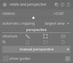 Модуль «rotate and perspective»