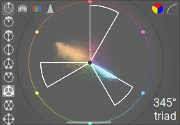 Модуль «scopes» / вектороскоп (триада) Модуль «scopes» / вектороскоп (триада)