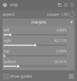Модуль «crop» Модуль «crop»